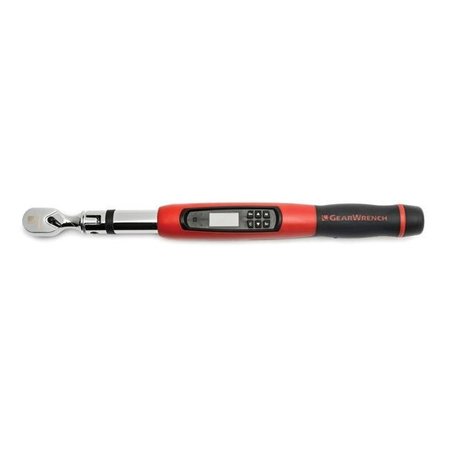 Gearwrench GearWrench KDT-85078 0.37 in. Drive Flex-Head Electronic Torque Wrench with Angle KDT-85078